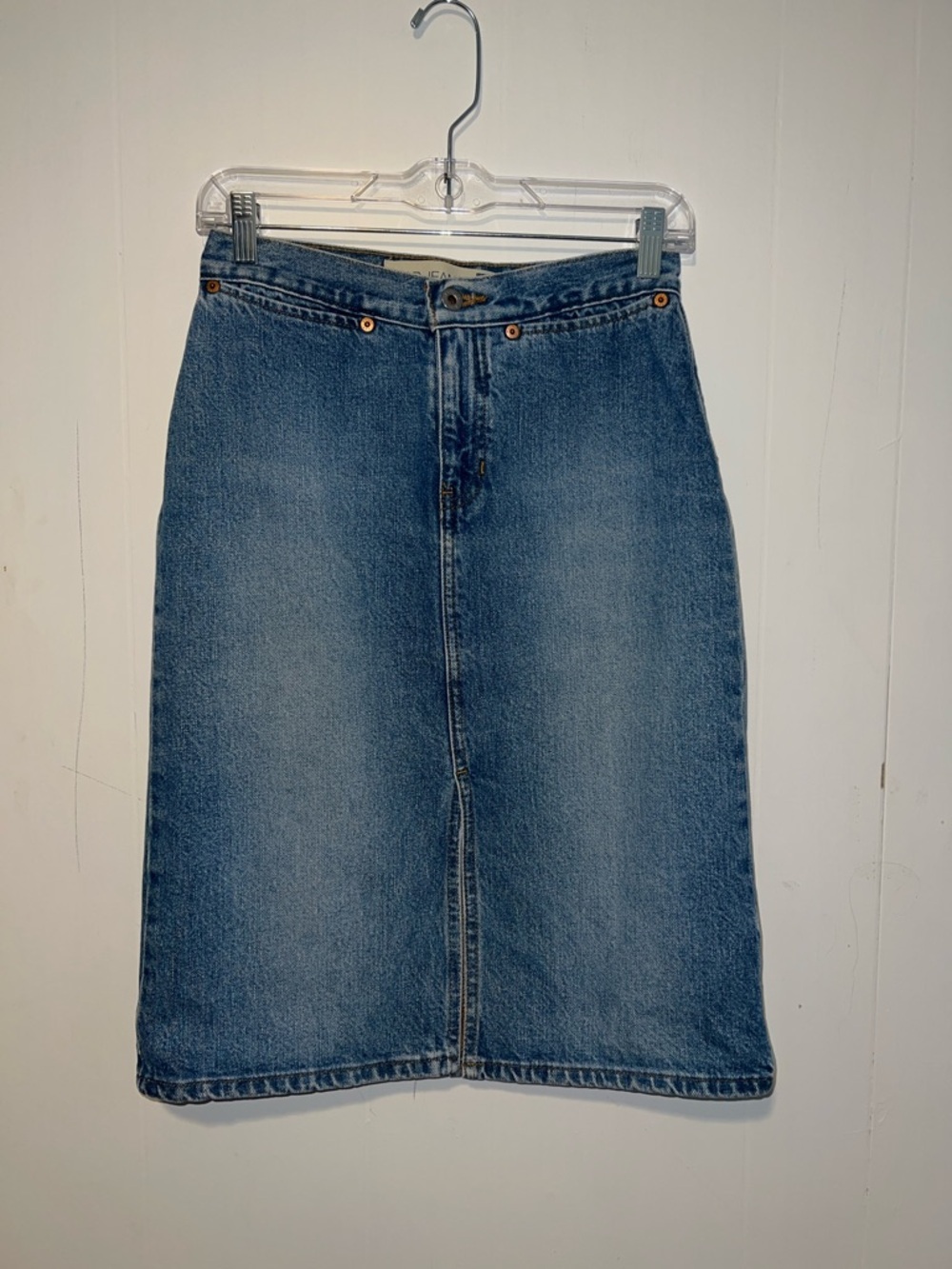 GAP Classic Blue Denim Skirt Size 2 04142614